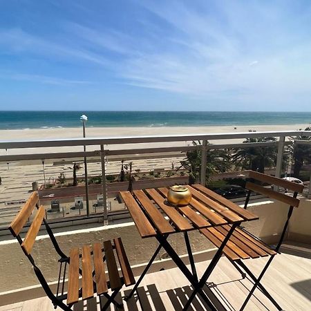 Appartement Cosy, Vue Mer Avec Parking Privatif Canet-en-Roussillon Luaran gambar