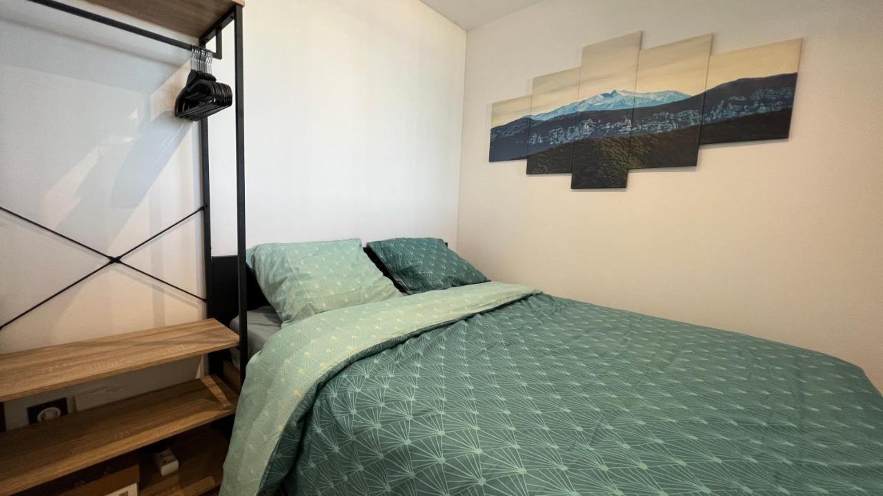 Appartement Cosy, Vue Mer Avec Parking Privatif Canet-en-Roussillon Luaran gambar